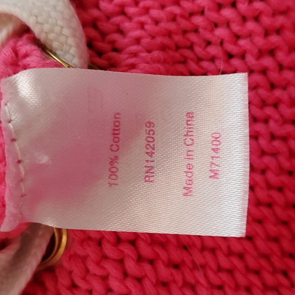 MACBETH collection pink sleeveless sweater - Picture 8 of 9